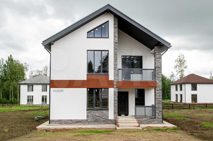 Коттедж 136,5 м² на участке 10 сот.