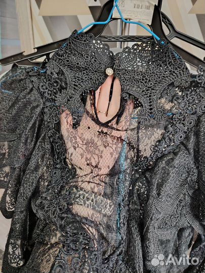 Блузка женская 42 44 черная