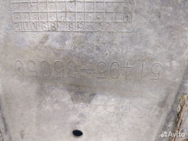 Защита моторного отсека Toyota 4 Runner, 2003