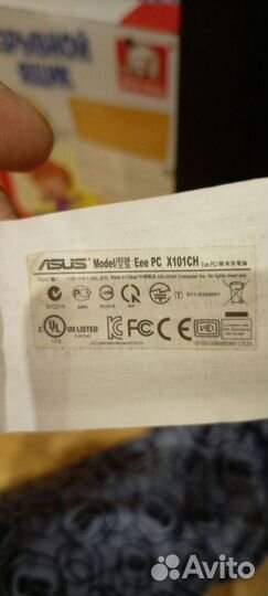 Asus eee pc x101ch нетбук