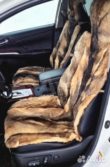 Меховые накидки из натурального волка