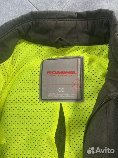 Мотокуртка с защитой