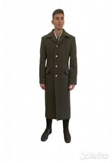 Шинель однобортная