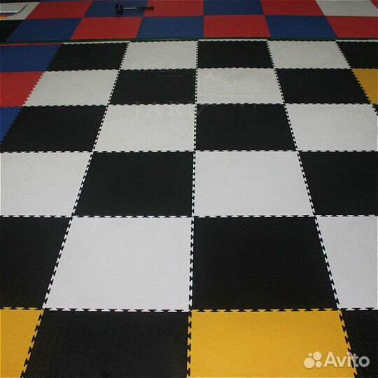 Модульная плитка для гаража