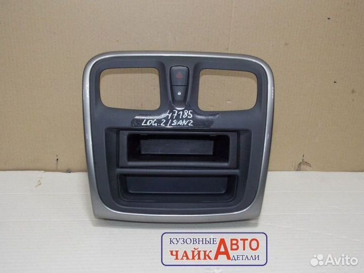 Центральная консоль панели Renault Logan 2 2014
