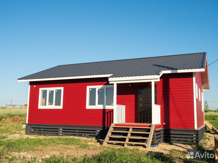 Каркасный дом 60 м