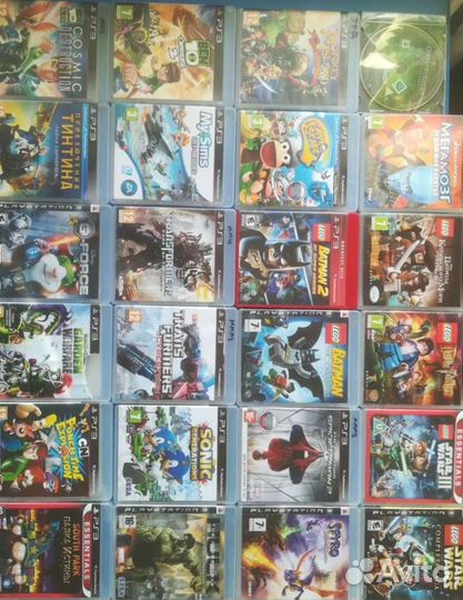 Диски игры ps3 гонки драки спорт симуляторы