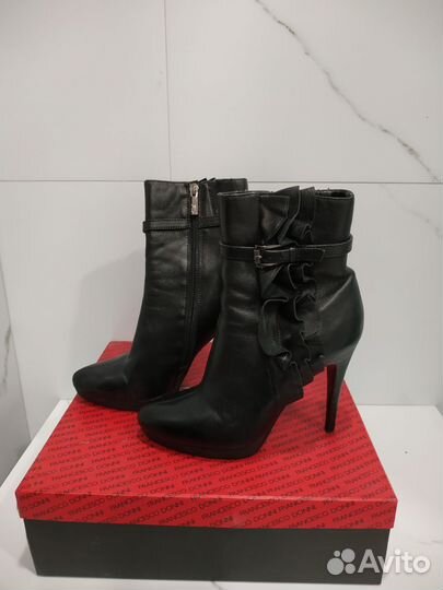 Ботильоны натуральная кожа 39 40