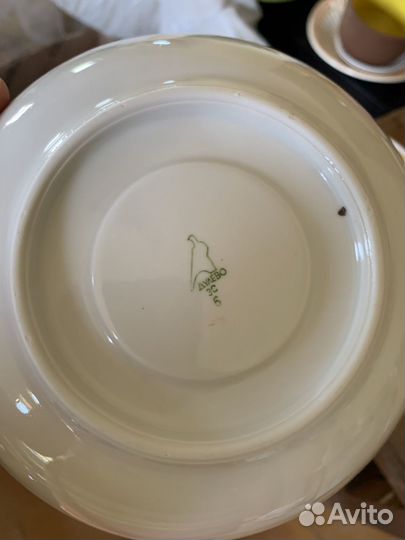 Чайная пара гигант СССР Дулево