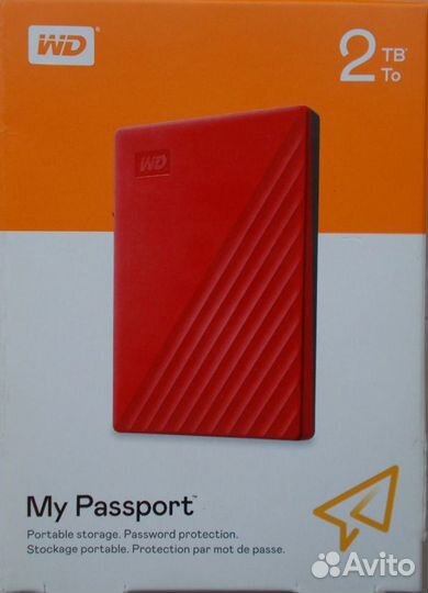 Внешний жесткий диск wd 2тб