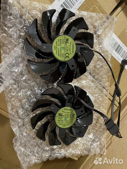 Кулер для видеокарты gigabyte 88мм, 5 штук