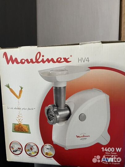 Мясорубка moulinex hv4