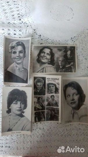 Набор открыток артистов