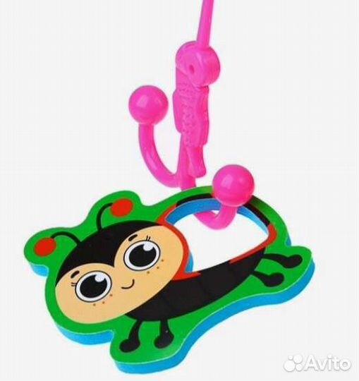 Набор игрушек для ванны с удочкой