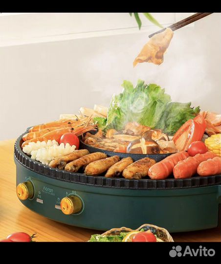 Гриль, барбекю, раклетница для компании