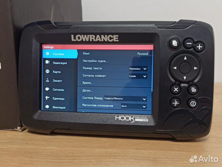 Lowrance Hook Reveal 5 RUS