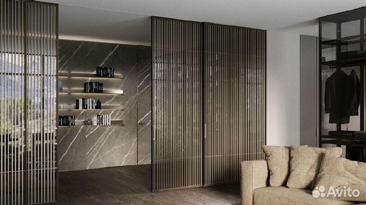 Перегородки из реек