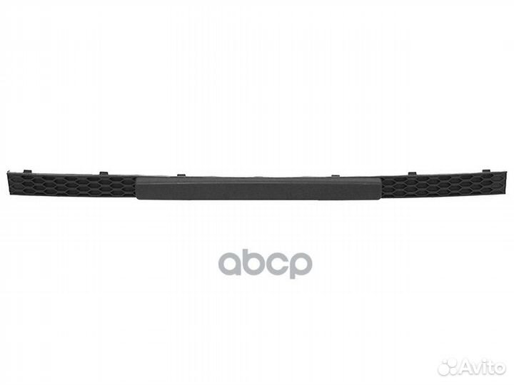 Накладка бампера Hyundai Santa Fe 12-15 (Спереди)