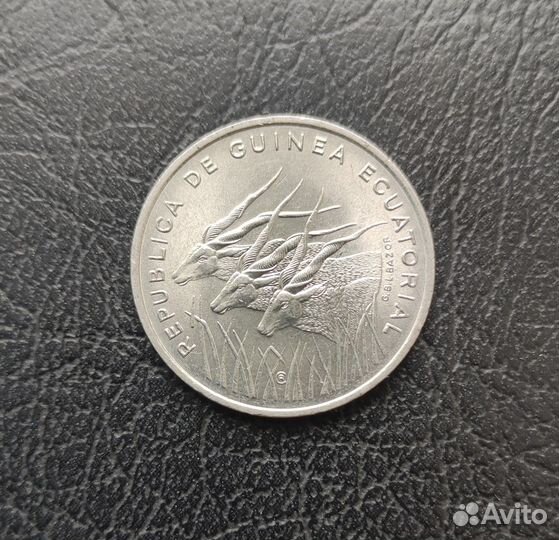 Монета Экваториальная Гвинея 100 франков 1985 год