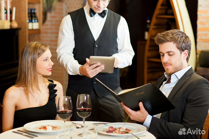 Официант в ресторан Нияма ТЦ Авиапарк