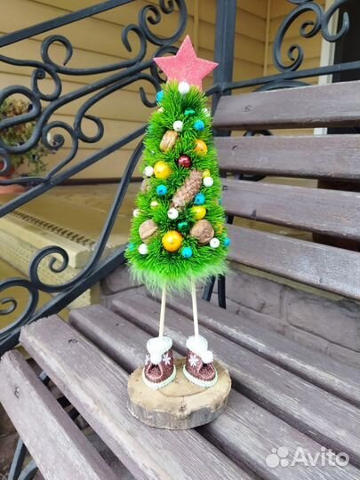 Топиарий новогодний