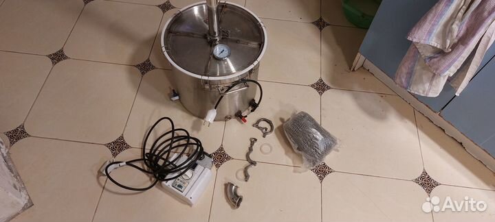 Самогонный аппарат, дистилятор, колонна