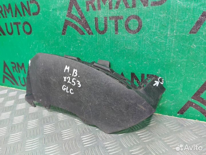 Накладка бампера передняя левая Mercedes Glc-Class