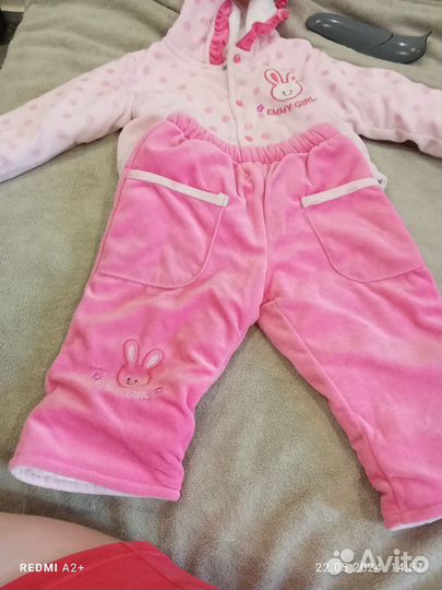 Детский теплый костюм