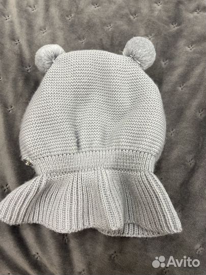 Шапка зима капор детская Журавлик (38-40)