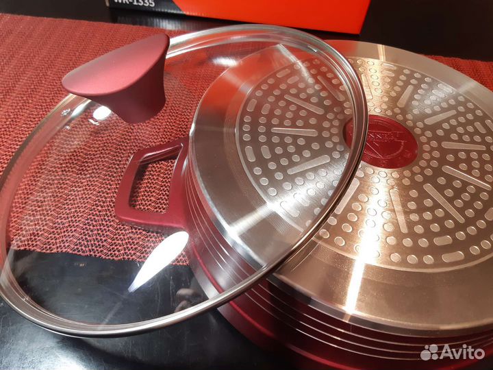 Кастрюли\сотейники с мрам.покрытием Carmen Winner