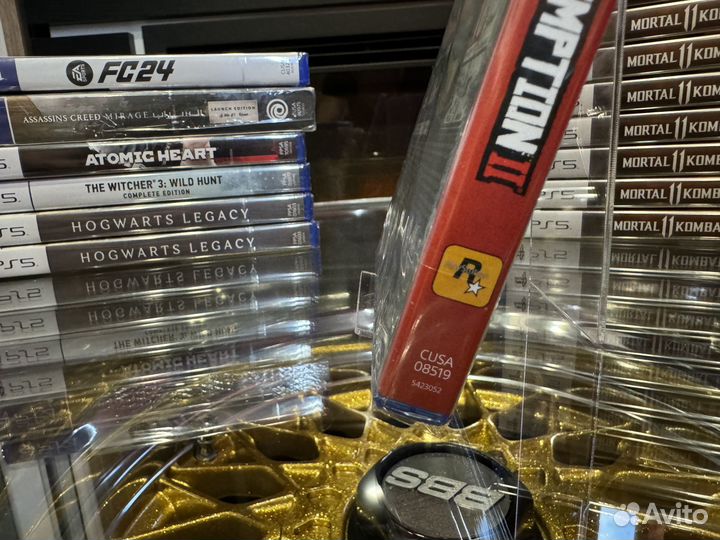 Red Dead Redemption 2 PS4 диск новый