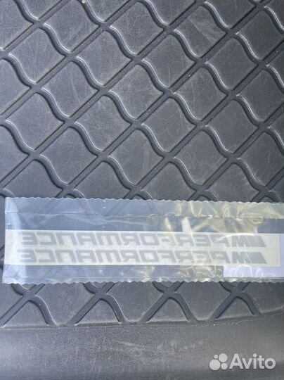 Комплект наклеек на BMW M Performance оригинал