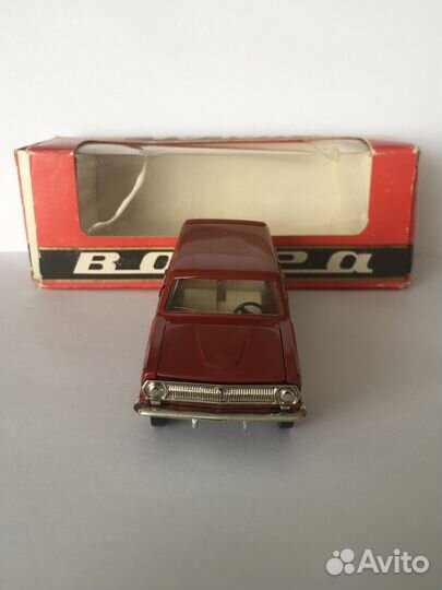 Модель 1:43 СССР Волга-2402 номерная А-13 с ми