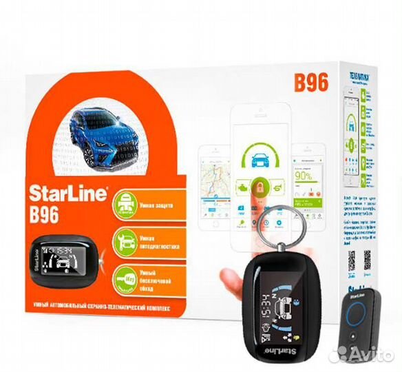 StarLine B96 2CAN+2LIN Автосигнализация