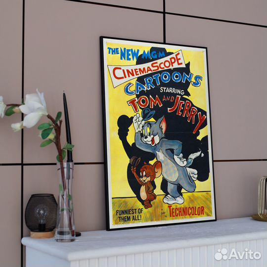 Том и Джери Картина большая