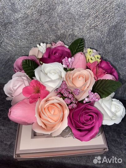 Букет в коробке