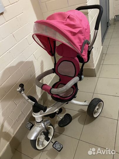 Детский велосипед коляска бу