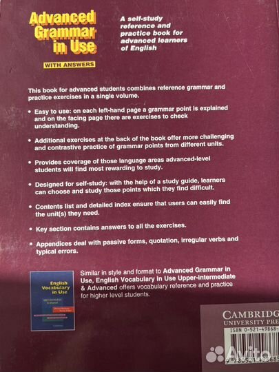 Grammar in use. Advanced level