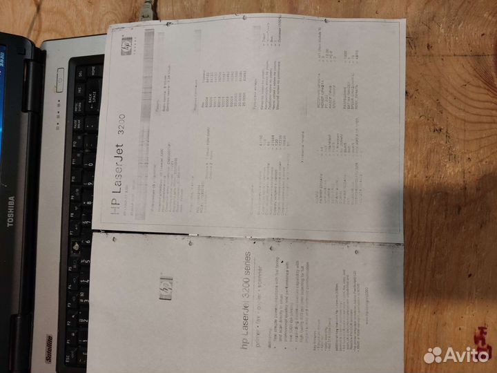 Мфу лазерный hp laserjet 3200 принтер сканер факс