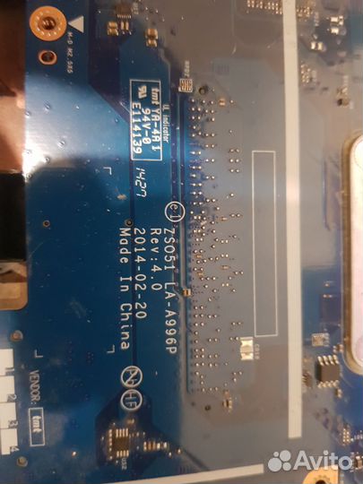 Hp 15 материнка zso51 la-a996p