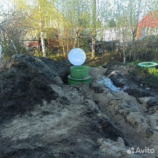 Септик под ключ. Установка септика за 1 день