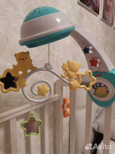 Музыкальная карусель на кроватку