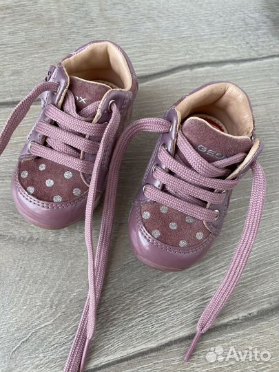 Ботинки geox для девочки 18 размер