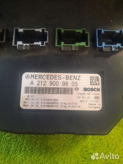 Блок SAM передний Mercedes W212 W204 A2129009805