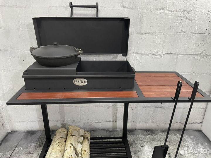 Мангалы в стиле лофт, 4 мм, аксессуары