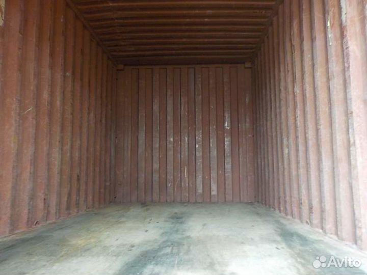 Контейнер морской 20 футов б/у wscu6014440