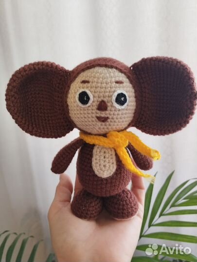 Чебурашка ручной работы