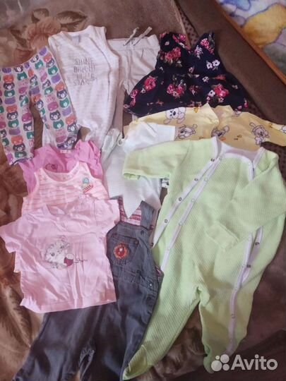 Пакет вещей для девочки