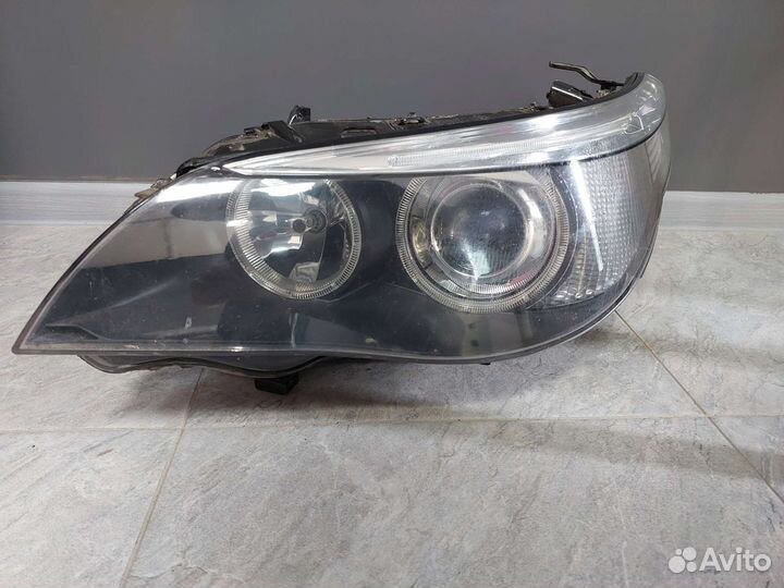 Фара ксеноновая левая передняя BMW 5 e60