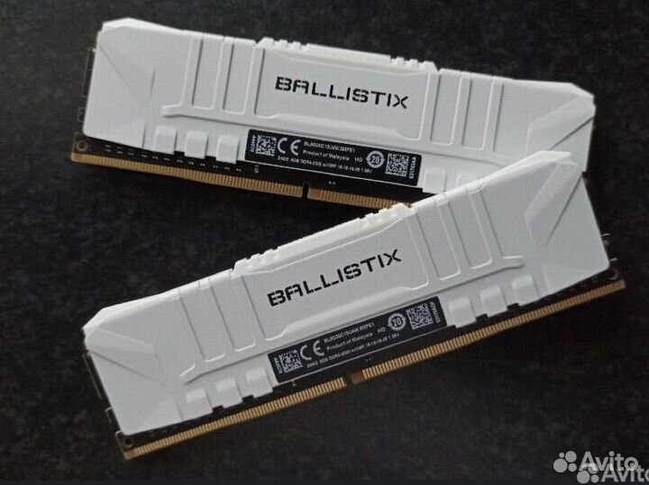 Оперативная память ddr4 crucial ballistix